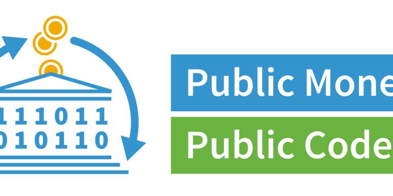 Logo Public Money, Public Code